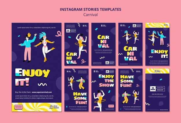 carnival entertainment instagram stories