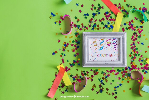 carnival mockup design