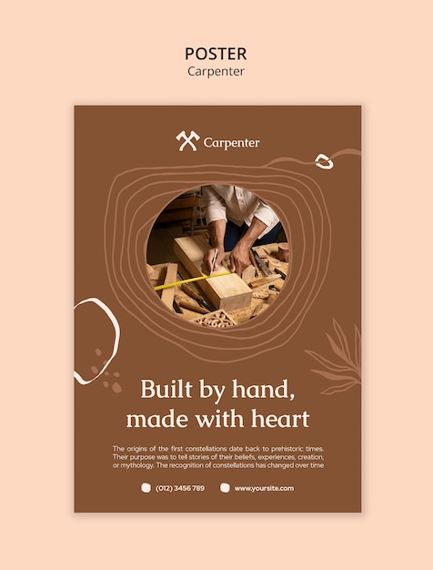 Carpenter template design