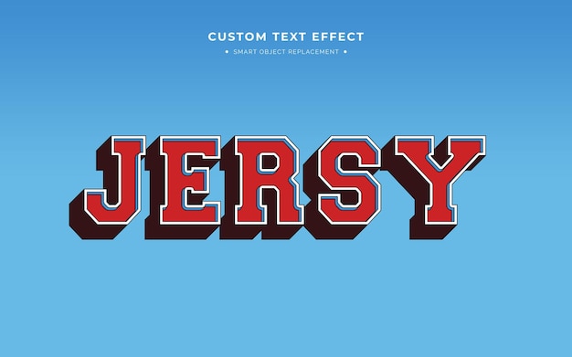 jersey font