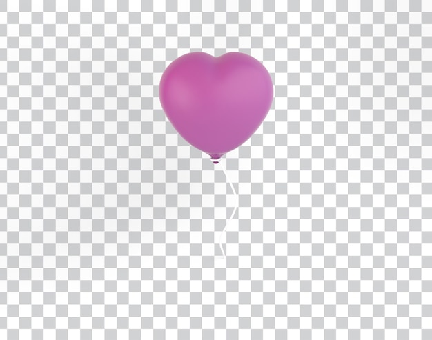 Free PSD cartoon balloon