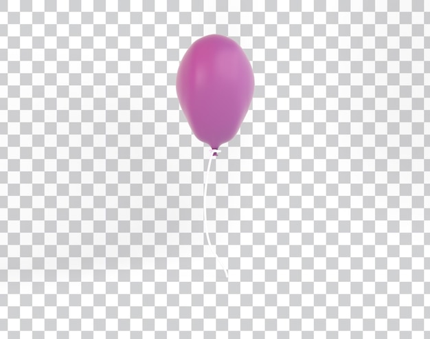 免费的PSD卡通气球