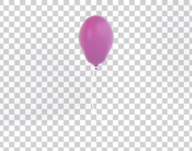 Free PSD cartoon balloon