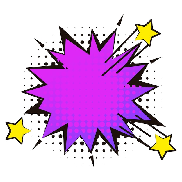 漫画の爆発イラスト