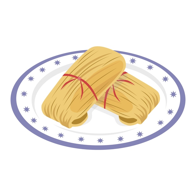 カートゥーン メキシコ料理 イラスト
