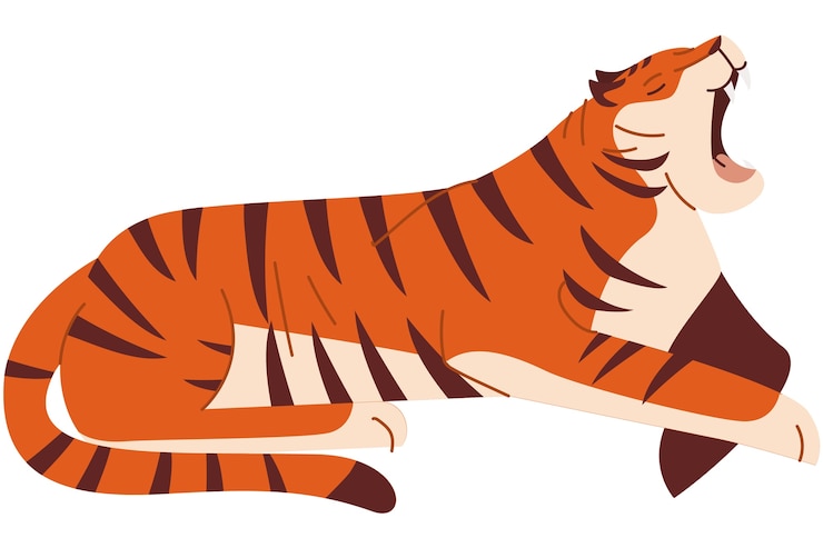 Free PSD cartoon wild animal