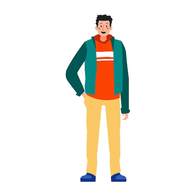 cartoon young boy illustration