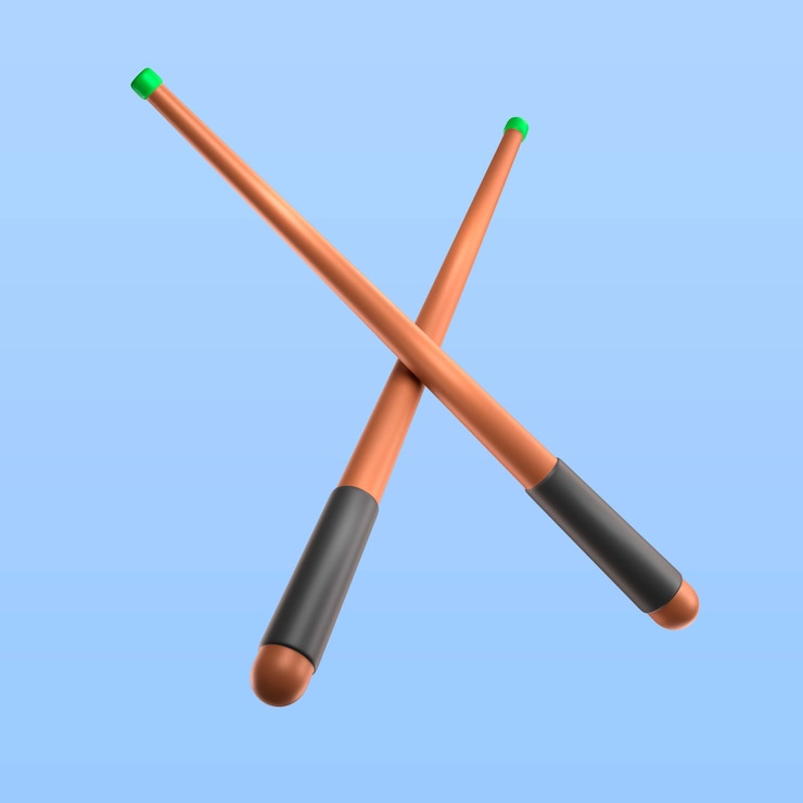 Free PSD casino cue sticks icon render