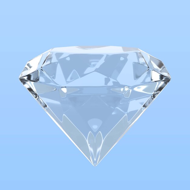 Casino diamond icon render