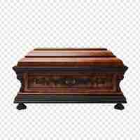 Free PSD casket isolated on transparent background