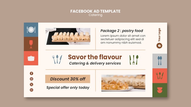 Catering template design