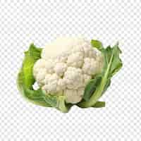 PSD gratuito cauliflower isolato su sfondo trasparente