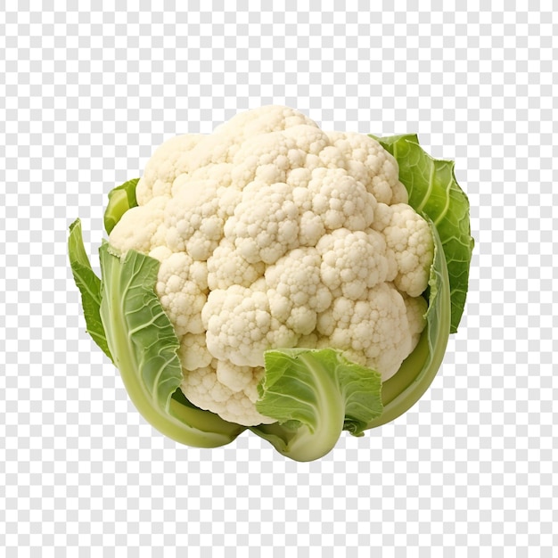 Free PSD cauliflower isolated on transparent background