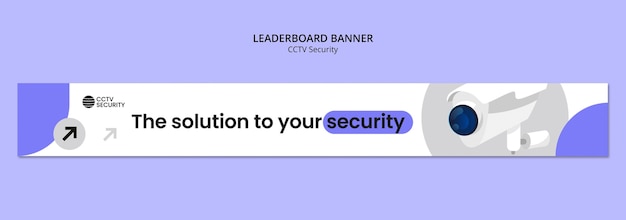 PSD gratuito progettazione del modello di sicurezza cctv
