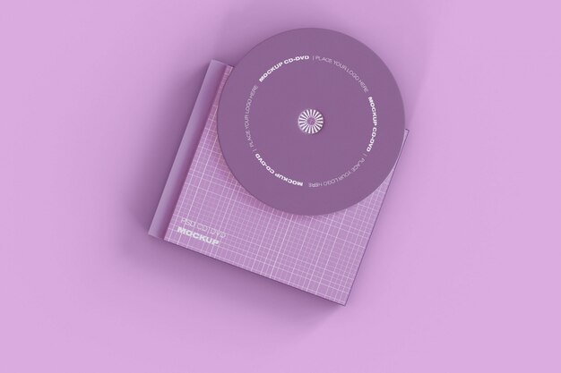 CD 및 케이스 모형