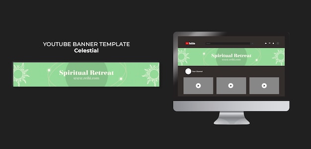 Celestial style template design