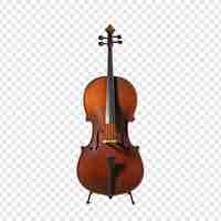 Free PSD cello isolated on transparent background