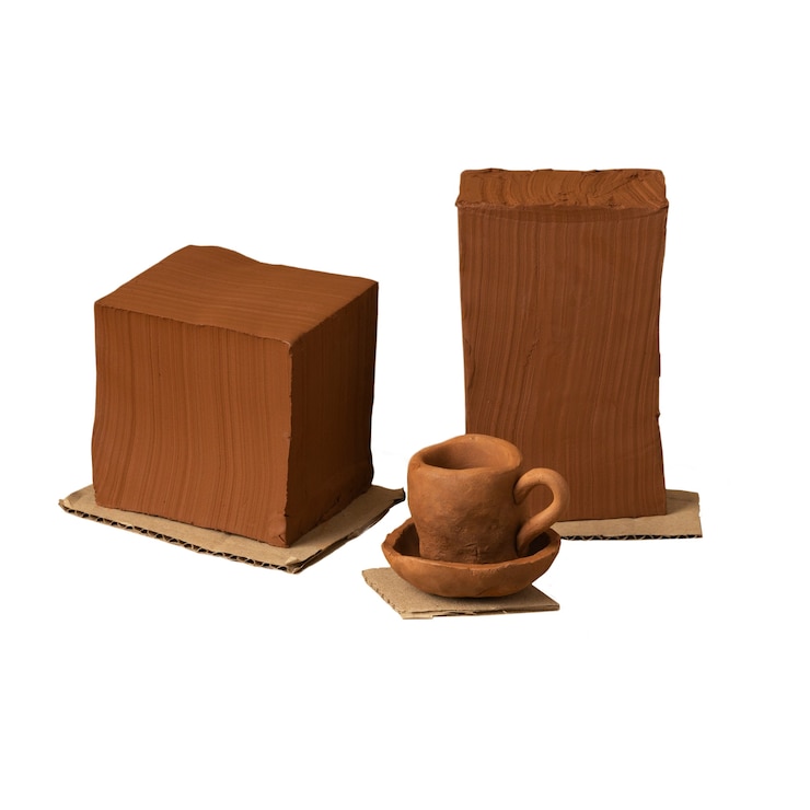 Free PSD ceramic objectsisolated