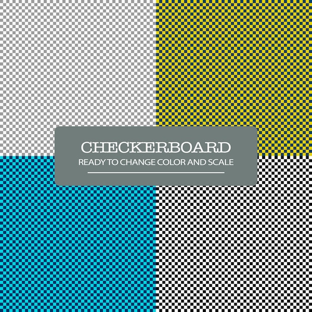 Checkerboard seamless pattern