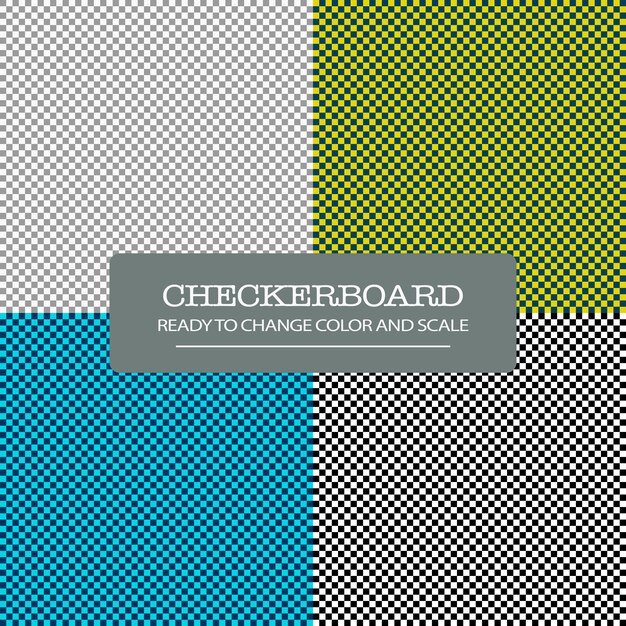 Checkerboard seamless pattern