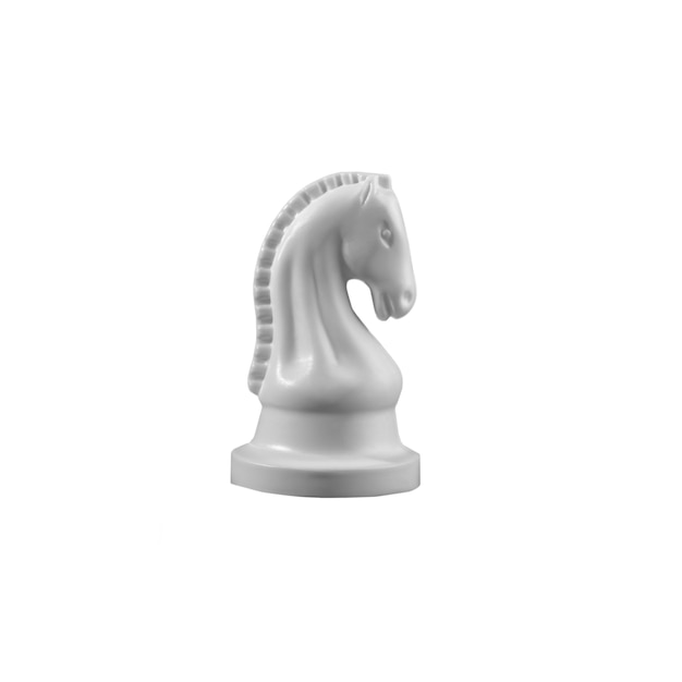 Chess pawn isolated