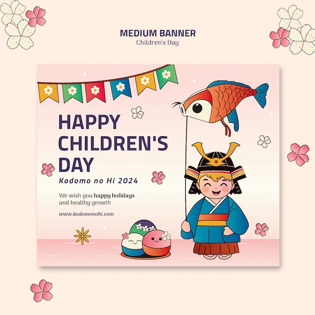 Children's day in japan template design