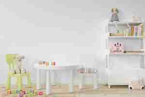 Free PSD children's interior room design