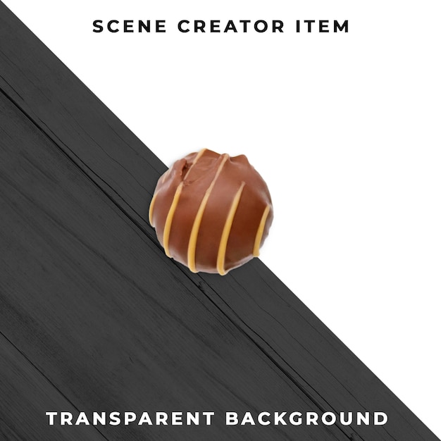 Chocolate transparent psd