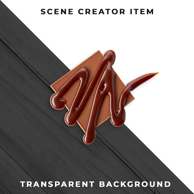 Chocolate transparent psd