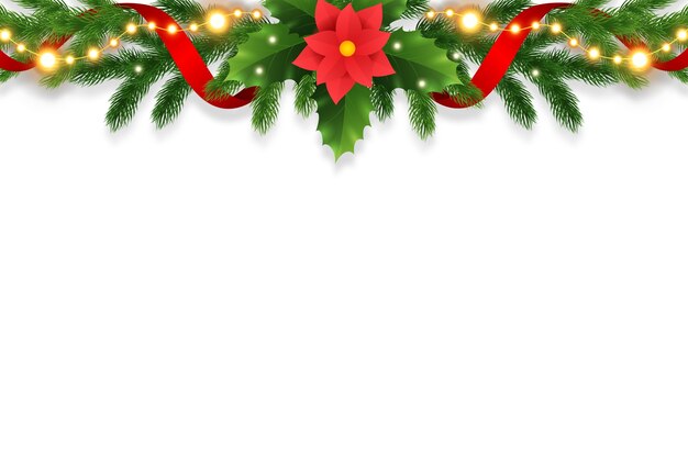 クリスマス・ボーダーデザイン