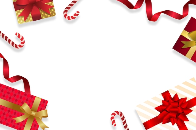 Free PSD christmas border design