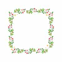 Free PSD christmas border or frame