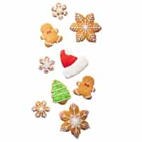 Free PSD christmas items isolated