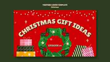 Free PSD christmas  template design