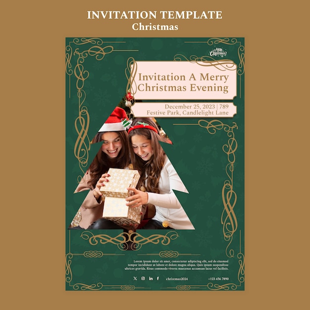 Christmas template design