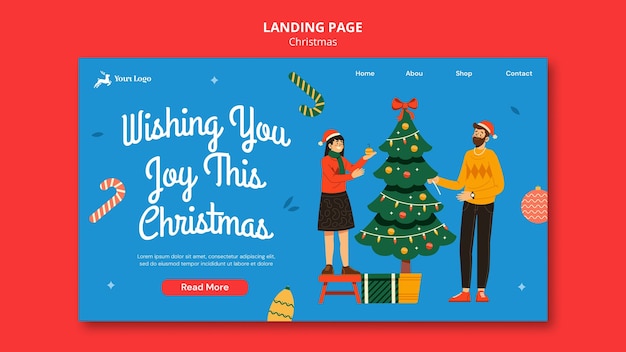 christmas template design