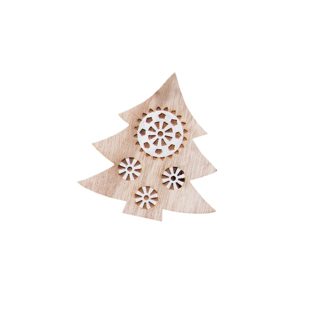 Free PSD christmas tree decoration isolated