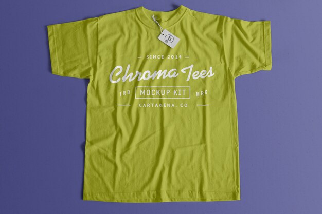 Chromatees Tシャツモックアップ