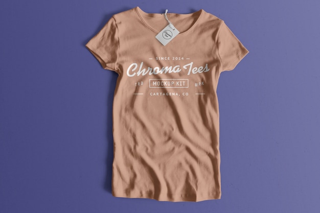 Chromatees Tシャツモックアップ