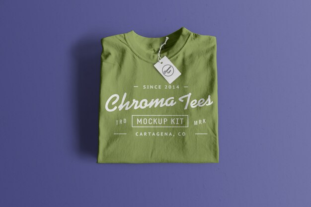 Chromatees tshirt mockup 