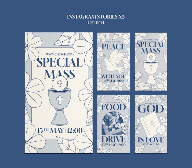 church template design