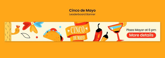 cinco de mayo template design