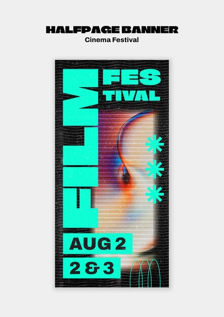cinema festival template