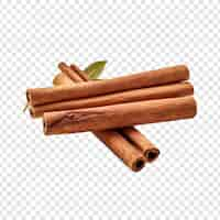 Free PSD cinnamon isolated on transparent background