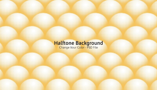 Free PSD circle halftone background