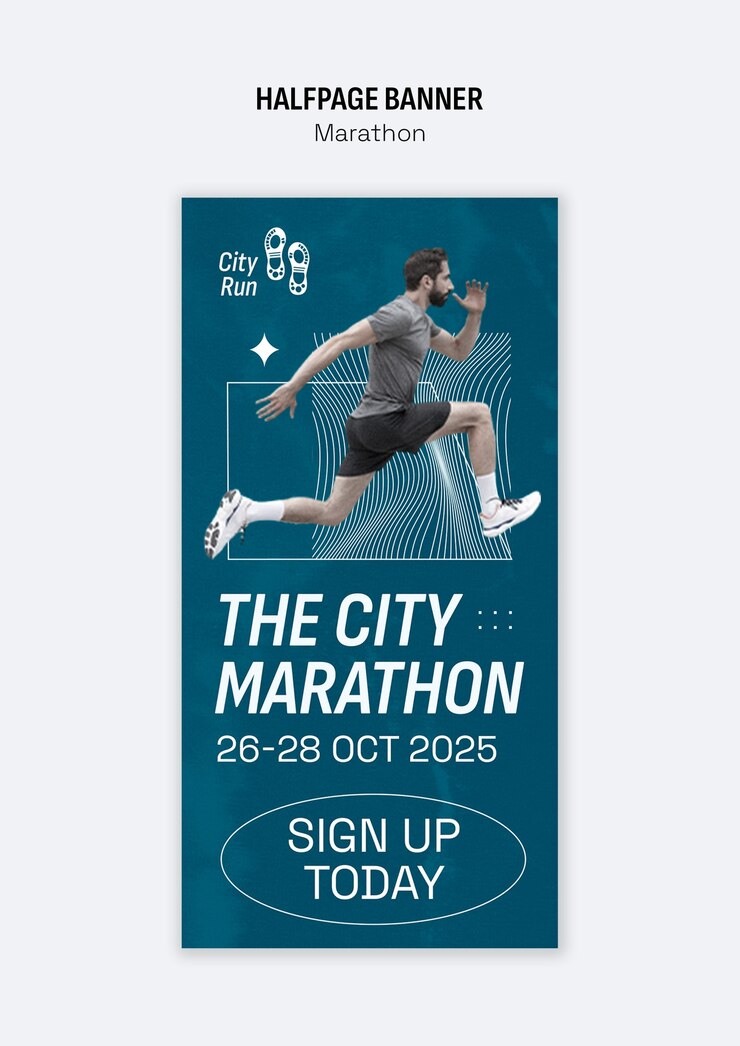 Free PSD the city marathon: sign up today!