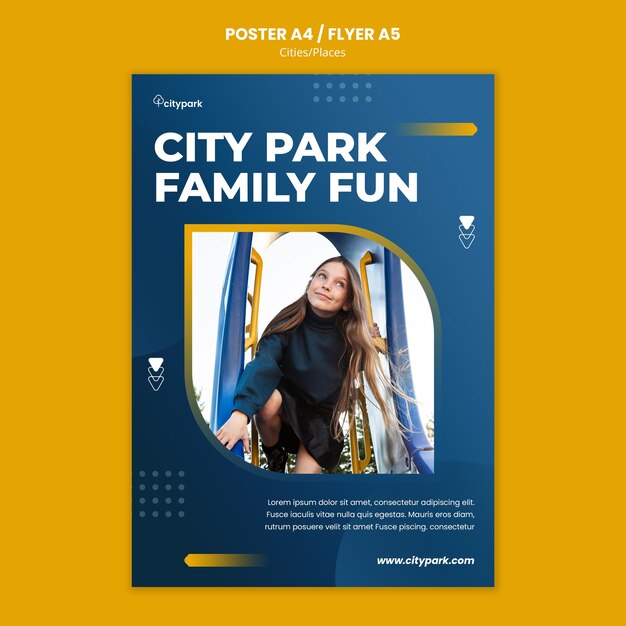 city park print template