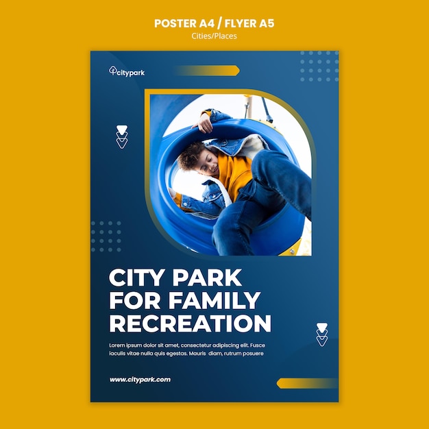 city park print template