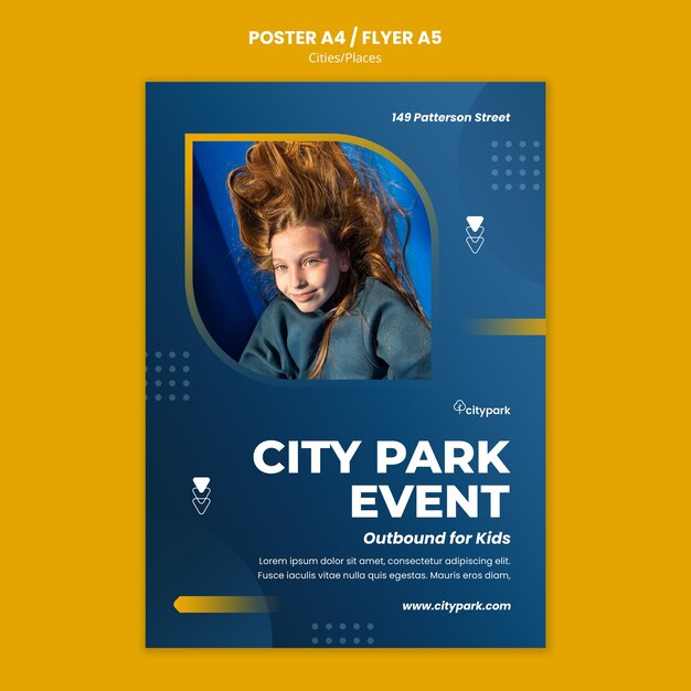 City park print template