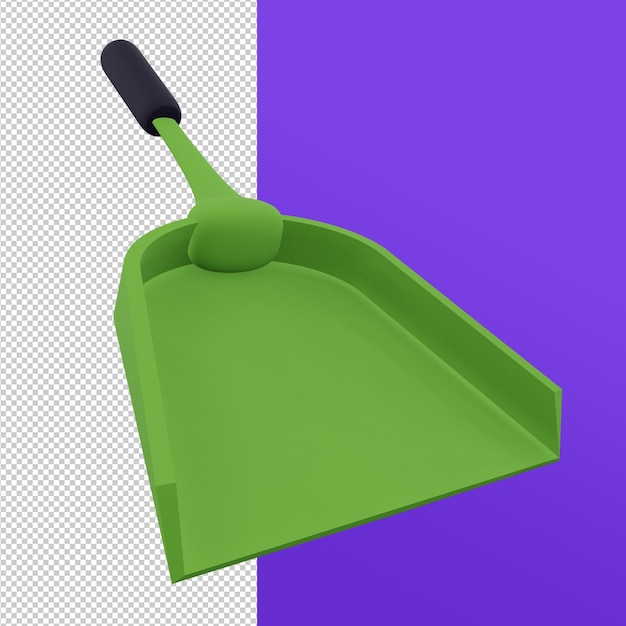 Cleaning tool 3d rendering illustration